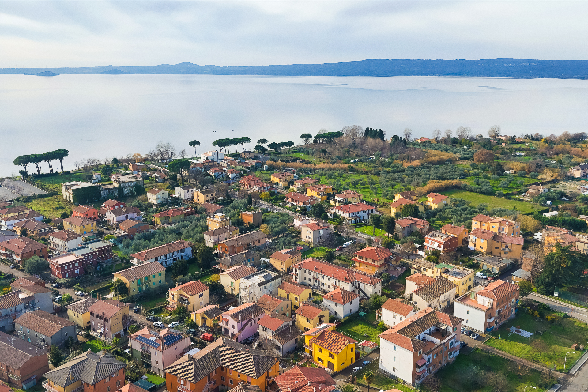 Grande Trilocale con Giardino al Lago di Bolsena