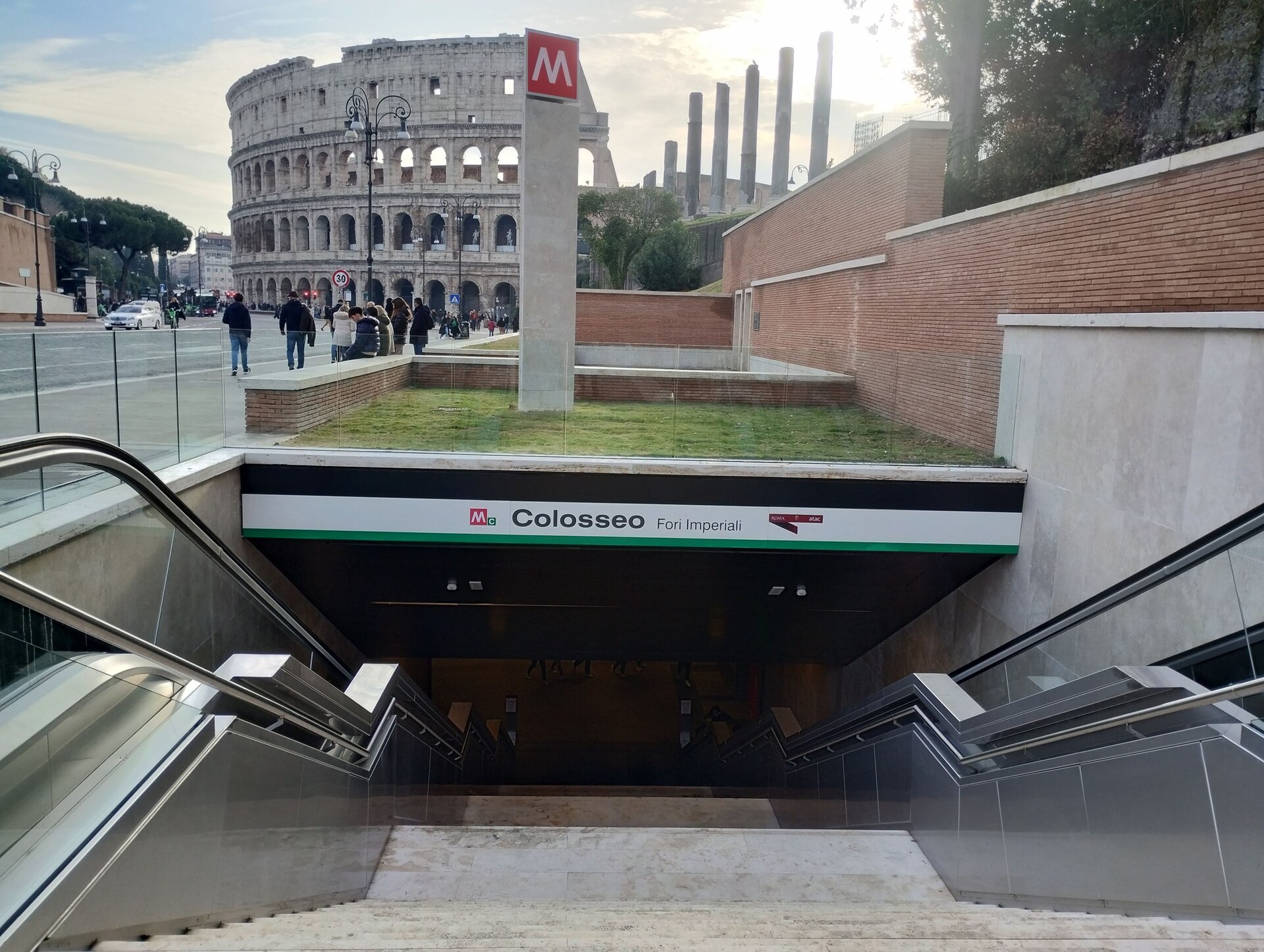 METRO C · COLOSSEO